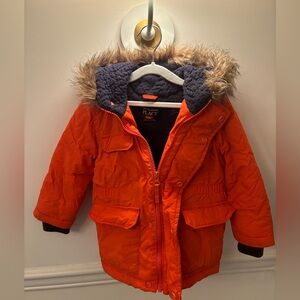 Orange Children’s Place winter jacket size 2T